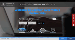 Desktop Screenshot of germainofcolumbus.com